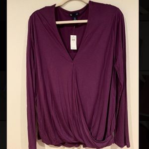 (NWT) Gap Wrap Blouse